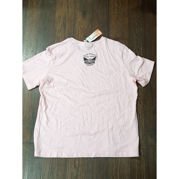2) Women's Harley Davidson Logo Shirt. Black & Pink. Size XL. See Measurements - Picture 13 of 15